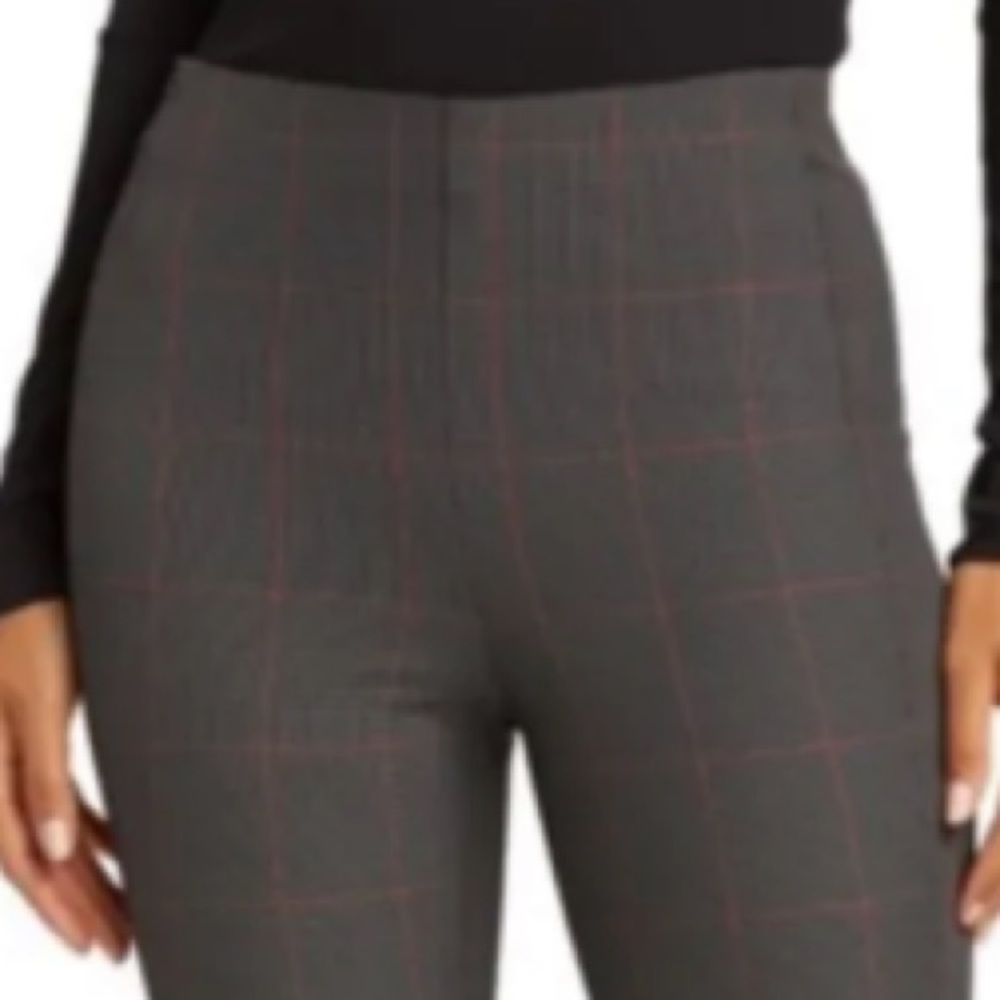 Rag & bone Simone windowpane slim-fit pants - Picture 4 of 5